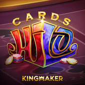 Cards Hi Lo crown queen game icon